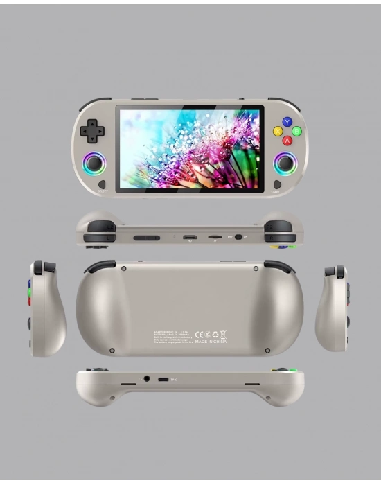 ® Taşınabilir Retro Oyun Konsolu – 5 İnç IPS Ekranlı, 3000 mAh Şarjlı, HD Destekli