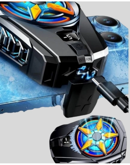 ® Taşınabilir Şarjlı Telefon Soğutucu – Sessiz Fan Motoru ile Yüksek Performans Koruma