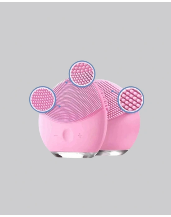 ® Taşınabilir Silikon Masaj Aleti – Derin Temizlik, Yüz ve El Kullanımına Uygun