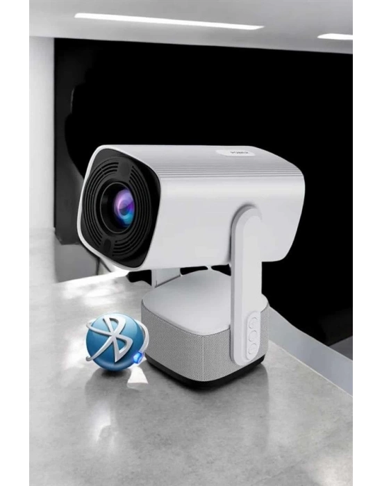 Taşınabilir Sinema Oyun Projektörü Akıllı Projeksiyon Android 11