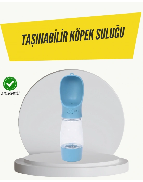 ® Taşınabilir Su Tasarruflu Köpek ve Kedi Su Şişesi Tek Elle Kullanım Kolaylığı