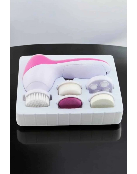 ® Taşınabilir Yüz Temizleme Cihazı Masaj, Peeling, Temizlik 5 Başlıklı