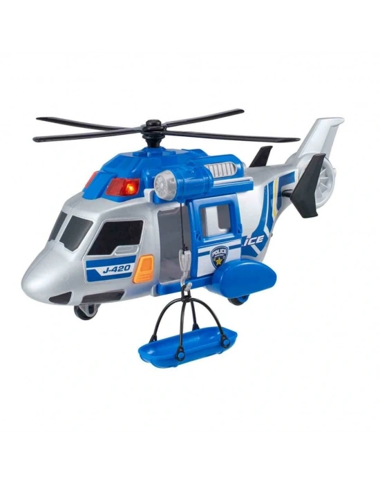 ®  Teamsterz Sesli ve Işıklı Polis Helikopteri