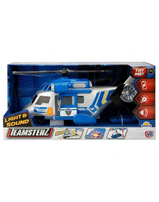 ®  Teamsterz Sesli ve Işıklı Polis Helikopteri