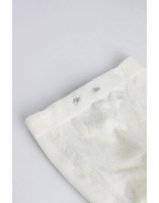 ® Tekli Düz Külotlu Çorap 50104 Ekru