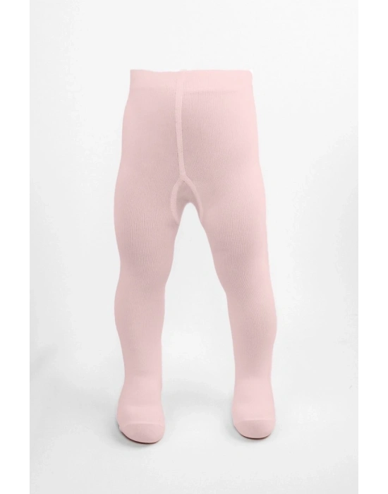 ® Tekli Düz Külotlu Çorap 50104 Pembe