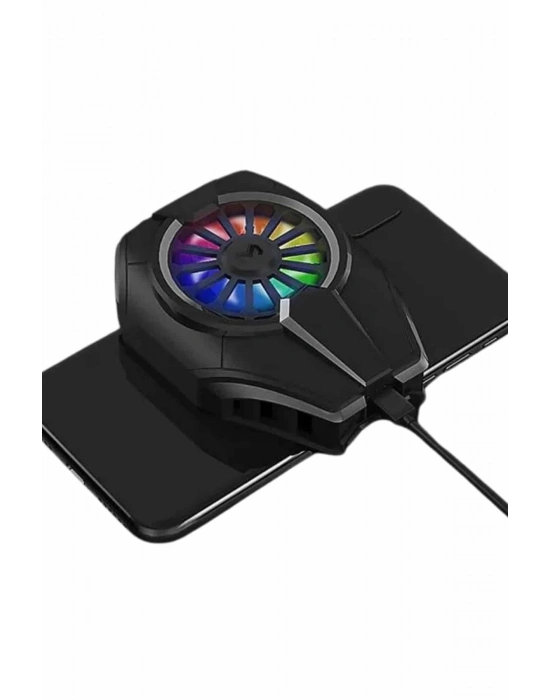 ® Telefon Soğutucu Fan Güçlü Motor Radyatör Cep Telefon Soğutma