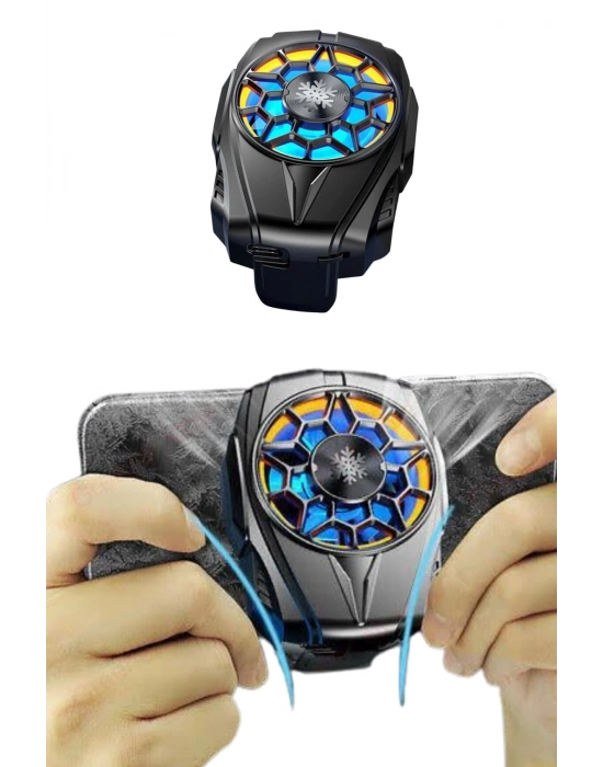 ® Telefon Soğutucu Fan Güçlü Motor Radyatör Cep Telefon Soğutma