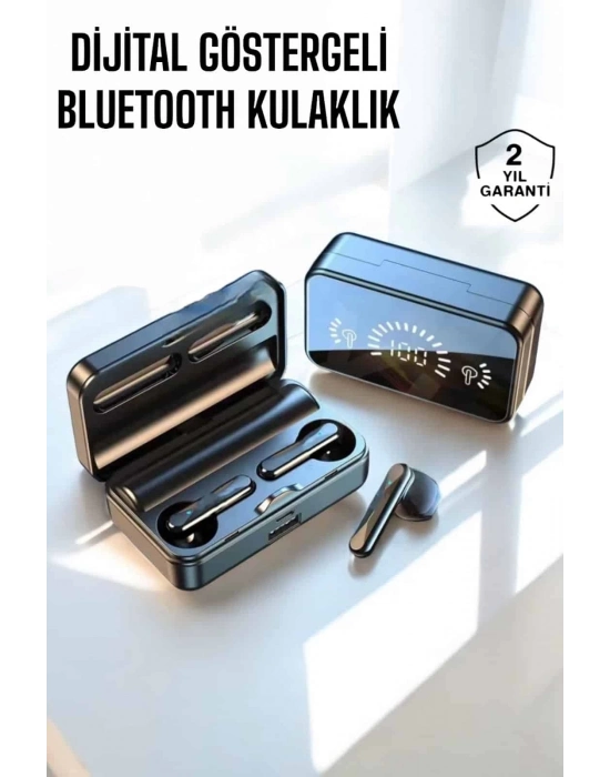 ® Telefon Standlı Bluetooth Kulaklık Aynalı Yüksek Ses Kaliteli