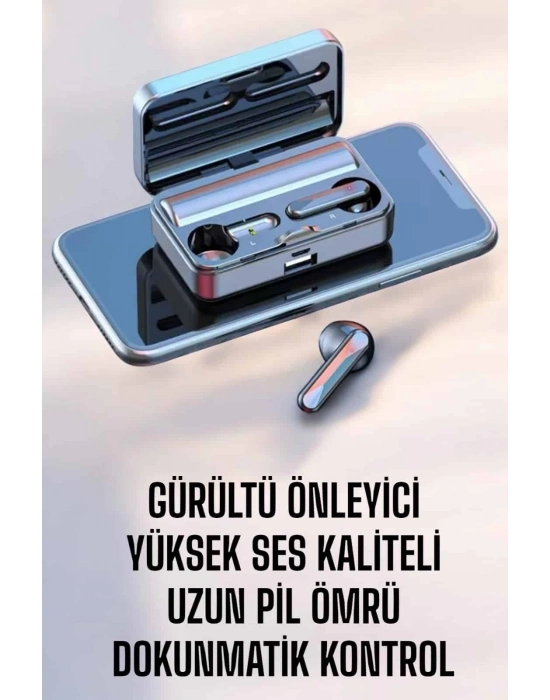 ® Telefon Standlı Bluetooth Kulaklık Aynalı Yüksek Ses Kaliteli