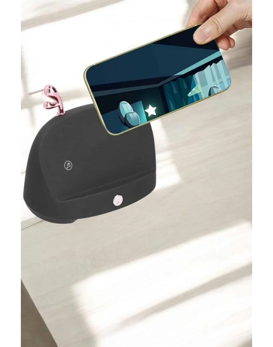 ® Telefon Tutuculu Akıllı Hoparlör Yüksek Ses Kaliteli Hoparlör