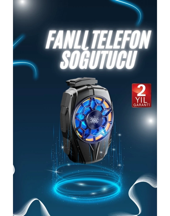 ® Telefonu Soğutma Fanı Radyatör Mobil Cihazlara Uyumlu Soğutucu