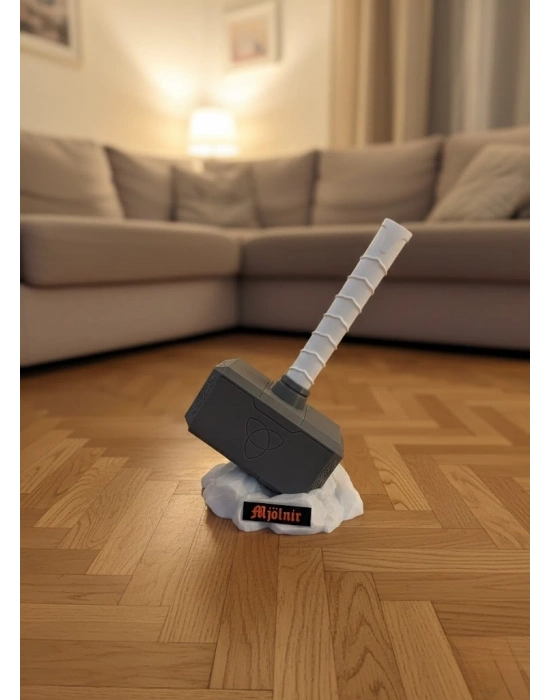 ® Thor’un Çekici Dekoratif Süs Güçlü ve İkonik Tasarım 20x34 cm