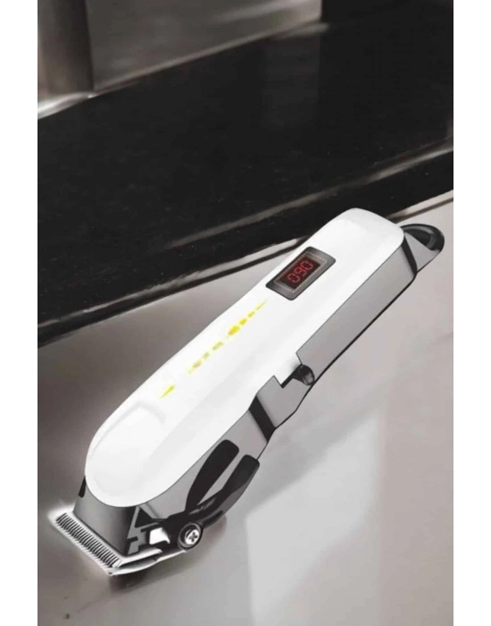 ® Tıraş Makinesi Profesyonel Saç Ve Sakal Kesme Milim Ayarlı Dijital Göstergeli