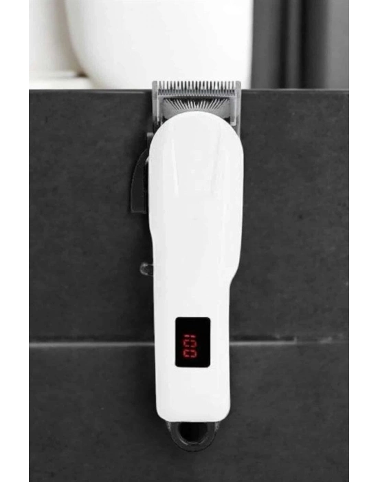 ® Tıraş Makinesi Profesyonel Saç Ve Sakal Kesme Milim Ayarlı Dijital Göstergeli