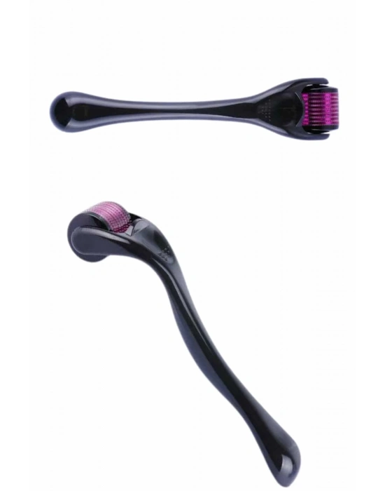 ® Titanyum Uçlu Derma Roller 540 İğneli 1 mm Gözenek Azaltıcı Akne İzlerine Uygun
