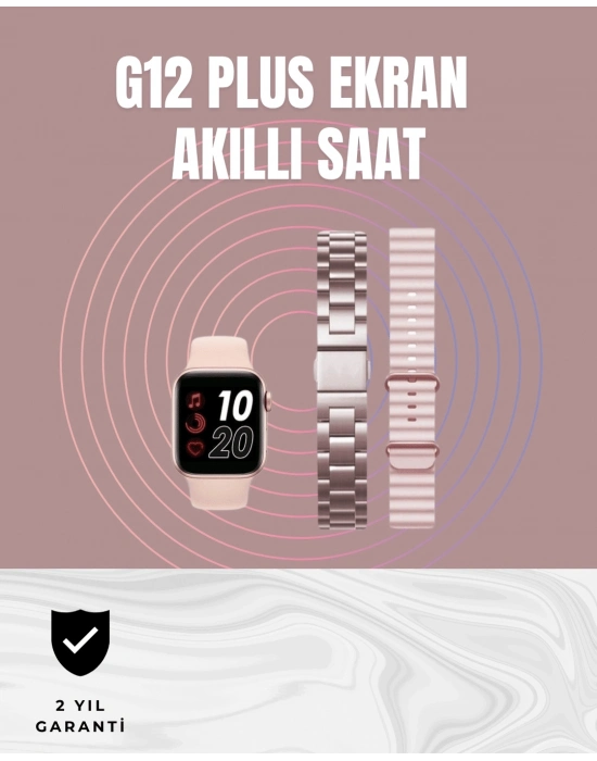 ® Titreşimli Bildirimli Akıllı Saat – Nabız, GPS, Spor Modları, Telefon Eşleştirme Özellikli