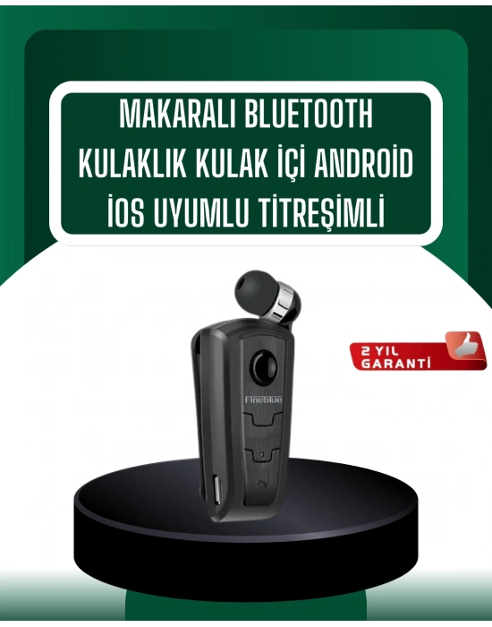 ® Titreşimli Bluetooth Kulaklık Fineblue F910 Uzun Pil Ömrü