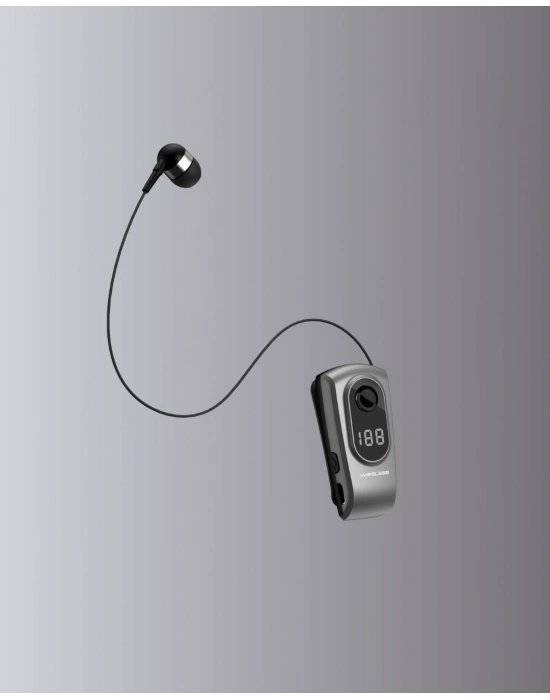 ® Titreşimli Bluetooth Kulaklık – Uzun Pil Ömrü, Dijital Ekranlı Kablosuz Tasarım