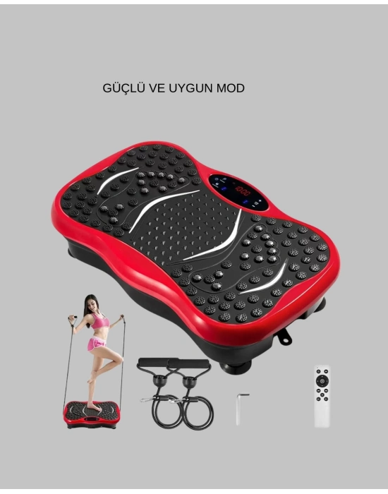 ® Titreşimli Egzersiz Platformu Evde Spor ve Kas Aktivasyonu