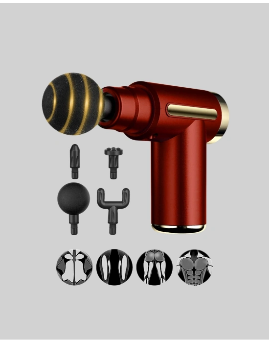 ® Titreşimli Kas Masaj Aleti 6 Kademe Güçlü Masaj Deneyimi