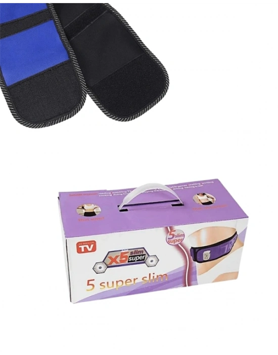 ® Titreşimli Masaj ve Zayıflama Kemeri – 5 Motor, 20 Mıknatıs, Ayarlanabilir Hız