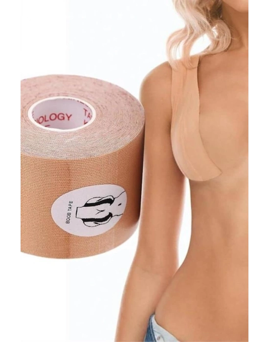 ® Toparlayıcı ve Şekillendirici Göğüs Bandı Tere ve Suya Dayanıklı Hassas Ciltlere Uygun