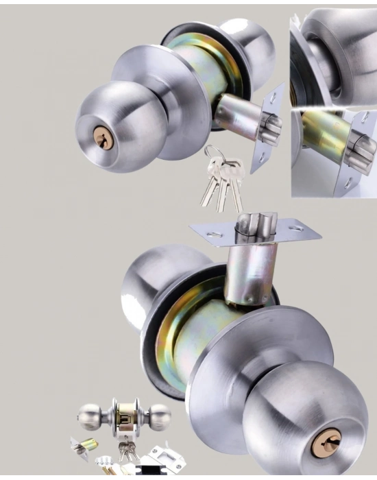 ® Topuzlu Kapı Kilidi