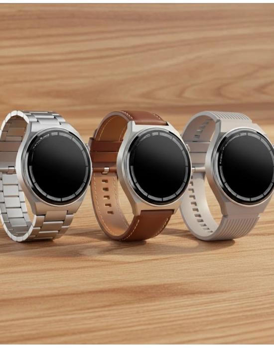 ® Torch Özellikli AMOLED Ekranlı Akıllı Saat Uzun Pil