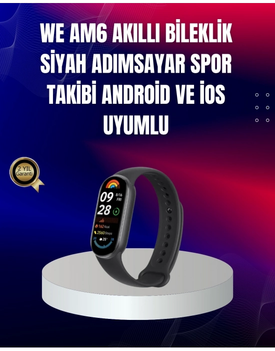 ® TPU ve Silikon Kordonlu Akıllı Bileklik – 20 Gün Bekleme Süresi