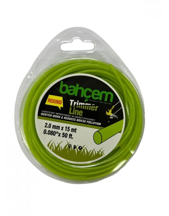® Trimmer Line Yuvarlak Misina 2 mm 15 Metre
