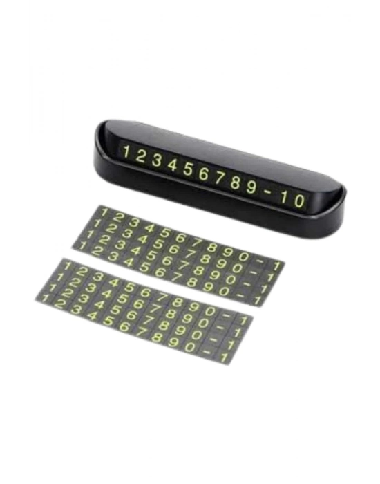 ® Tüm Araçlara Uyumlu Araç Içi Park Numaratör Oto Araç Numaratör