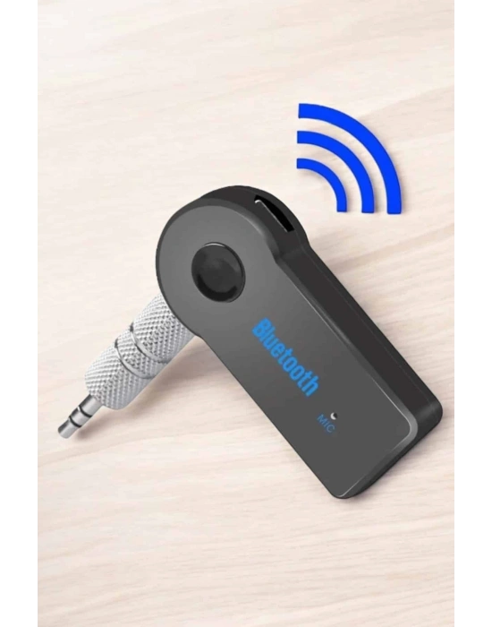 ® Tüm Araçlara Uyumlu Aux Car Bluetooth Kablosuz Araç Bağlantı Kiti
