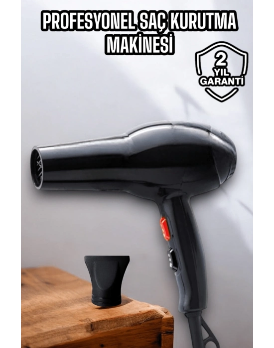 ® Tüm Saç Tiplerine Uygun, İki Kademeli Hız Ayarlı Fön Makinesi