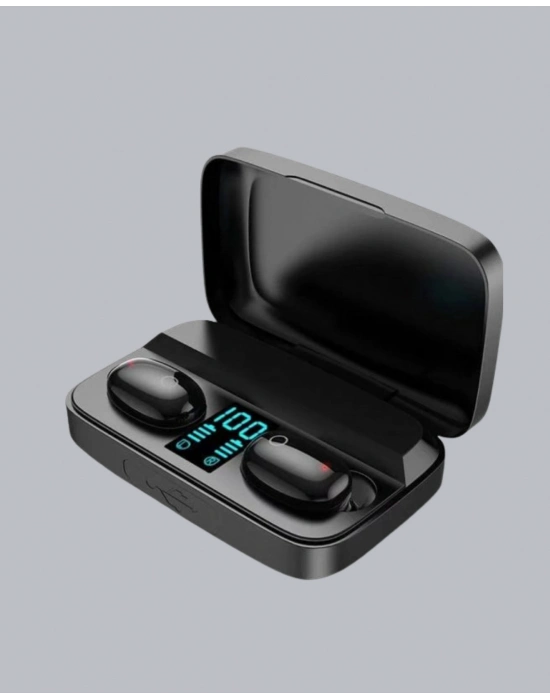TWS Bluetooth Kulaklık 1800mAh Şarj Kutulu Dijital Ekranlı