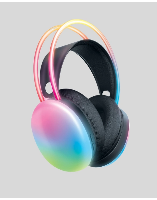 ® Type-C Şarjlı RGB Işıklı Bluetooth Oyuncu Kulaklığı