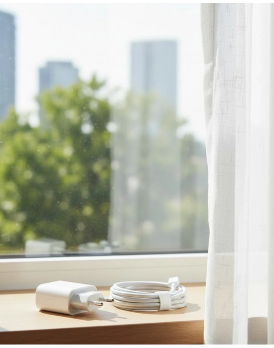 ® Type-C to C Kablolu 35W Hızlı Şarj Başlığı Set