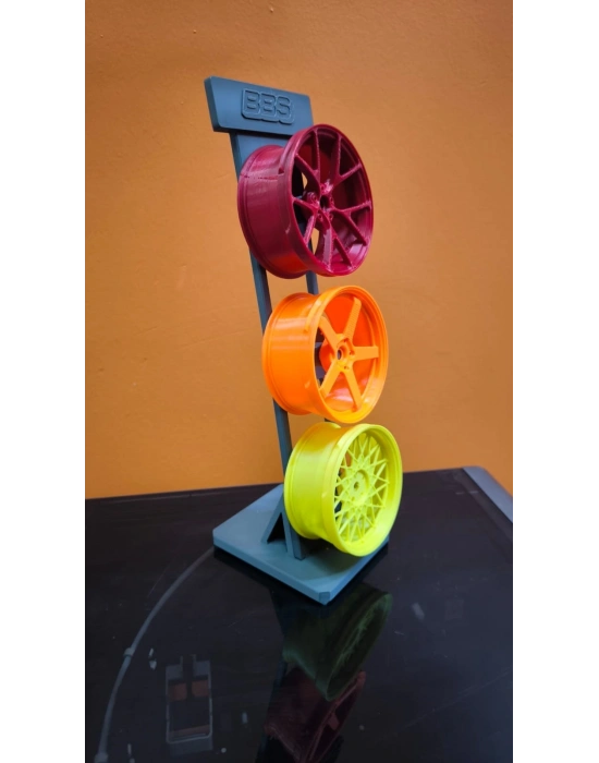 Üçlü Jant Dekoratif Aksesuar Renkli Modern Salon Dekoru