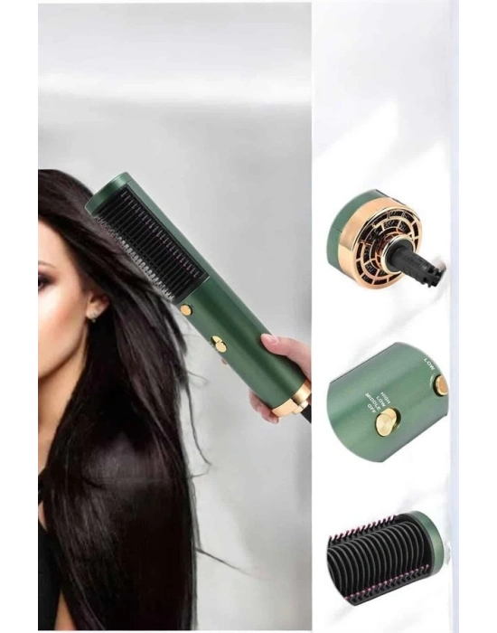 ® Üflemeli Fön Tarak Düzleştirici Seramik Kaplama Elektriklenme Karşıtı