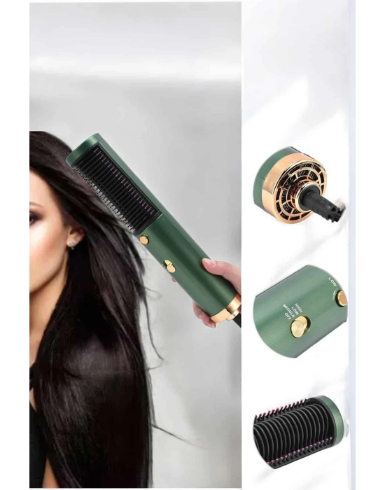 ® Üflemeli Fön Tarak Düzleştirici Seramik Kaplama Elektriklenme Karşıtı