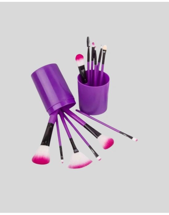 ® Ultra Yumuşak 12’li Makyaj Fırça Seti – Dökülme Yapmaz, Dalin Şampuan ile Temizlenebilir