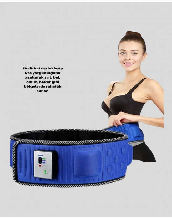 ® Unisex Titreşimli Masaj Aleti – Ayarlanabilir Hız ve Fonksiyonlu Kemer Tasarımı
