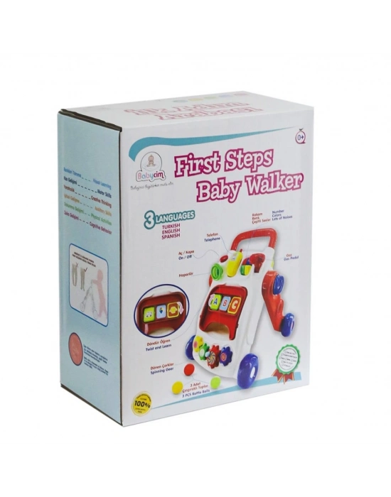 ®  URT029-001 Babycim İlk Adım Arabam -Birliktoys