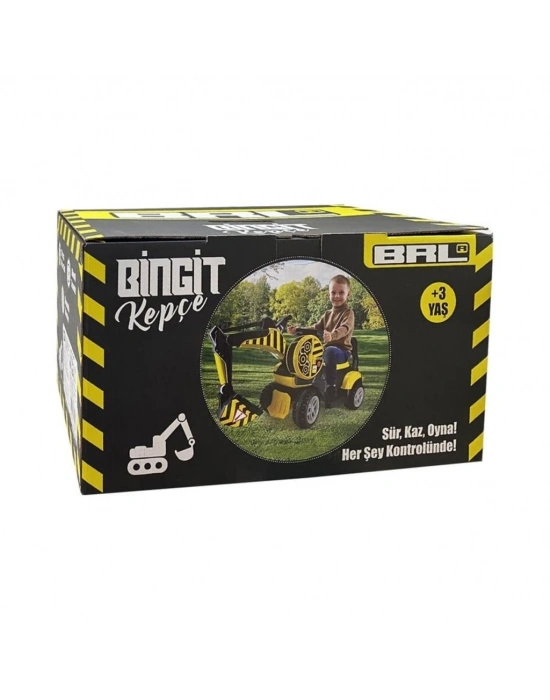 ® URT030-001  PEDALSIZ BİN-GİT İNŞAAT ARACI- KEPÇE