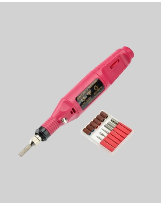 ® USB Şarjlı Çok Fonksiyonlu Tırnak Bakım Cihazı