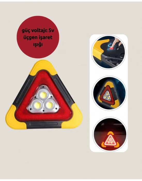 ® USB Şarjlı Çok Modlu Acil Durum Feneri