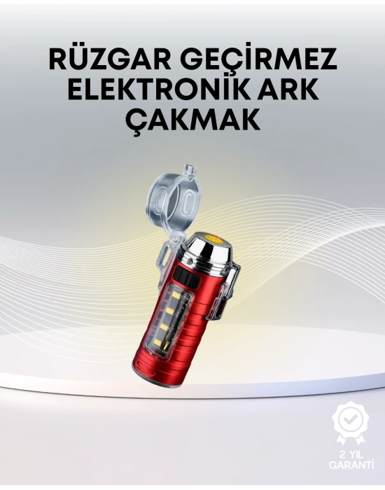 ® USB Şarjlı Suya Dayanıklı Elektrikli Çakmak