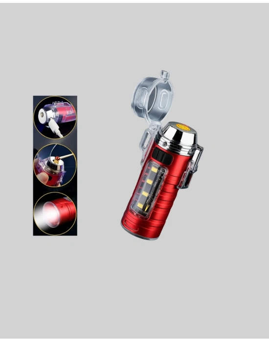 ® USB Şarjlı Suya Dayanıklı Elektrikli Çakmak