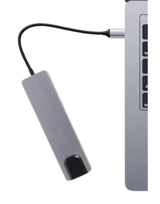 ® Usb Type-c Hub Dönüştürücü Çevirici Çoklayıcı Macbook Çevirici 8 Portlu