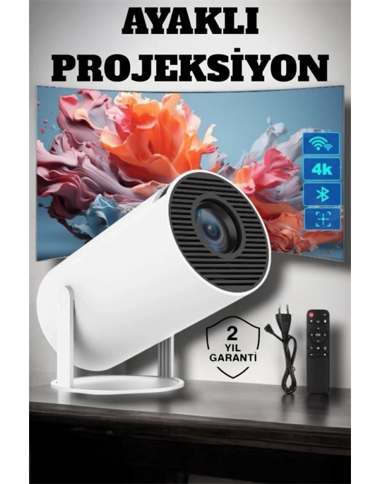 ® USB ve Kablosuz Bağlantı Özellikli 5000 Saat Ampul Ömürlü Projeksiyon